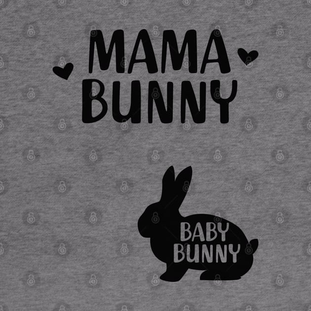 Pregnancy - Mama bunny Baby Bunny by KC Happy Shop